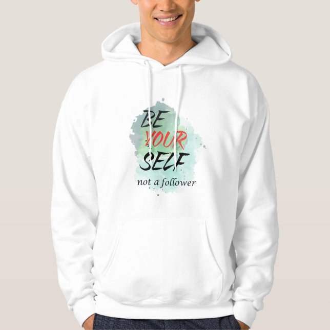 Ne vous laissez pas suivre Sweat - shirts à capuch (Devant)