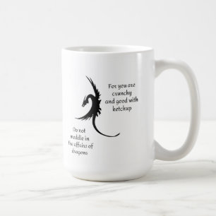 Ne vous mêlez pas des affaires de dragons mug
