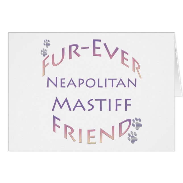 Neapolitain Mastiff Furever (Devant horizontal)