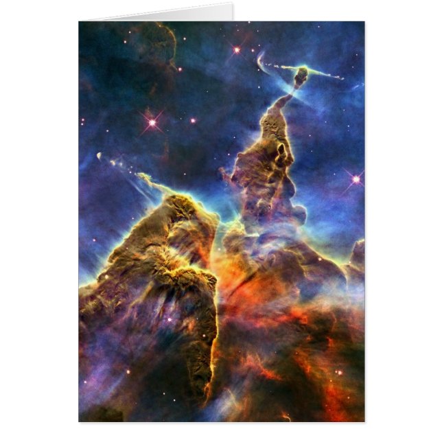 Nebula de Carina (télescope Hubble) (Devant)