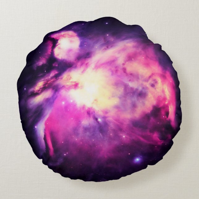 Nébuleuse d'Orion Coussin Violet Effrayant de Beau (Dos)