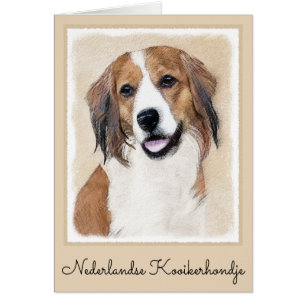 Nederlandse Kooikerhondje Peinture - Chien Art