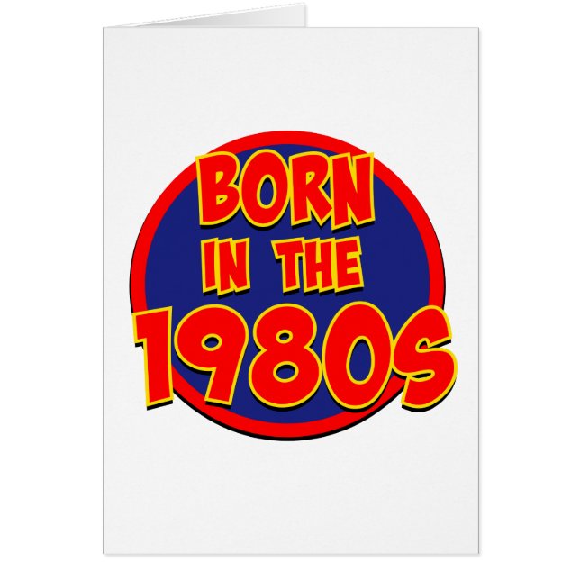 Née dans les années 80 (Devant)