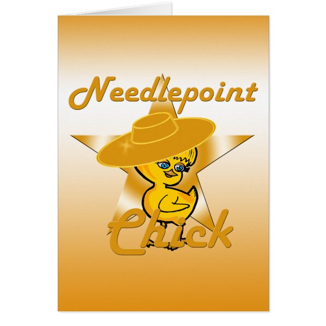 Needlepoint Chick #10 (Devant)