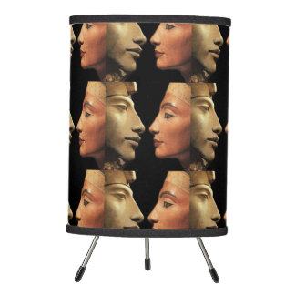 Nefertiti et Akhenaten Ancient Love Tripod Lamp