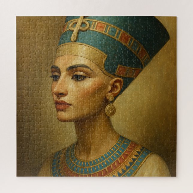 Nefertiti Puzzle - Beauté royale égyptienne (Vertical)