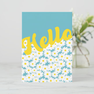 Négative Space Daisies Bonjour Penser de vous