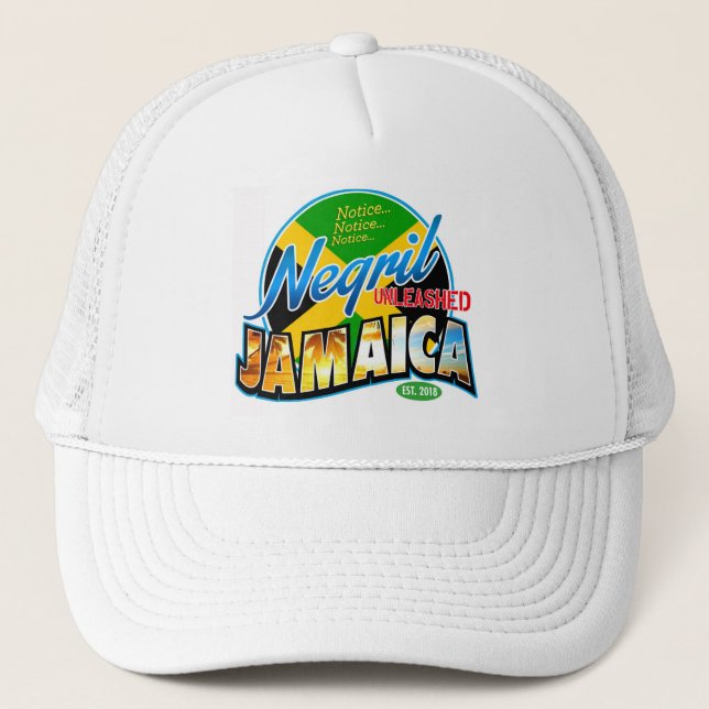 Negril a lâché le casquette de logo de la Jamaïque (Devant)