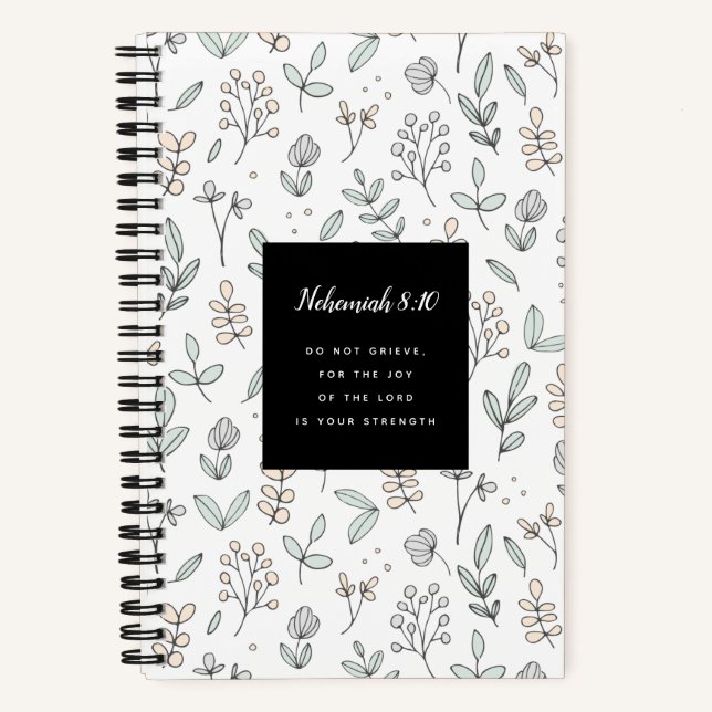 Nehemiah 8:10 Carnet des écritures
