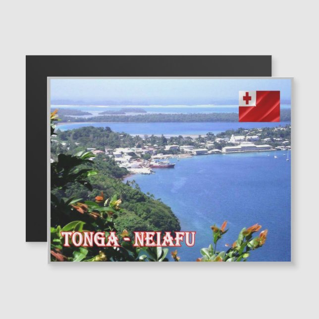 Neiafu - Tonga - Vue aérienne - (Devant / Derrière)