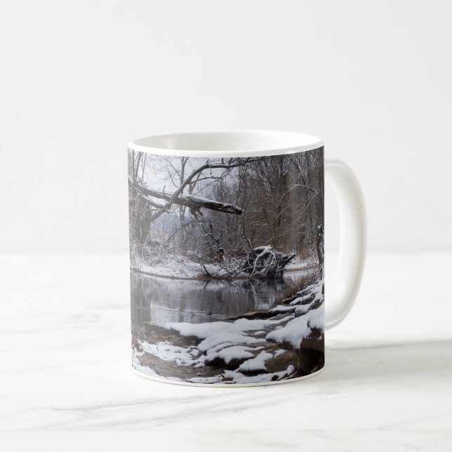 Neige À Finley Café Mug (Devant droit)