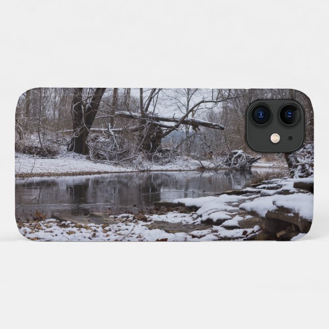 Neige À Finley coque iphone (Dos (Horizontal))