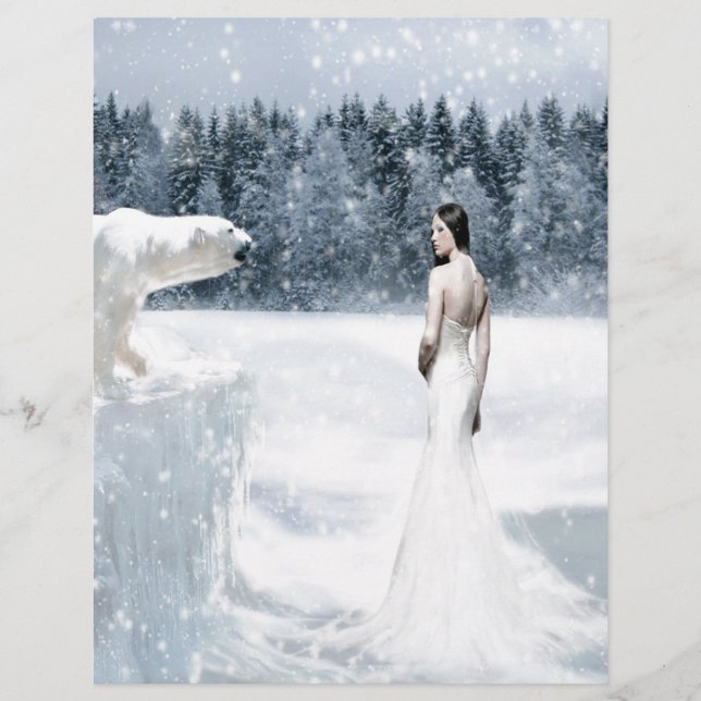 Neige Abstraite Imaginaire (Devant)