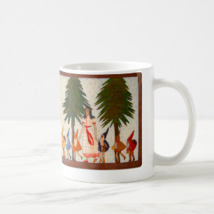 Neige blanche et la tasse de sept nains