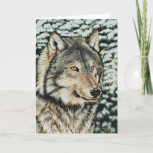 "Neige carte de Noël sur du DA nez"