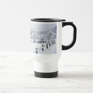 Neige dans la tasse de ~ de parc