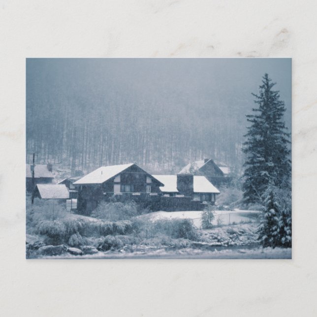 Neige Dans Les Cartes Postales Aspen (Devant)