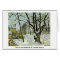 Neige dans Louveciennes par Camille Pissarro