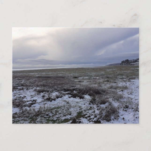 Neige De L'Autre Côté De La Carte postale (Devant)