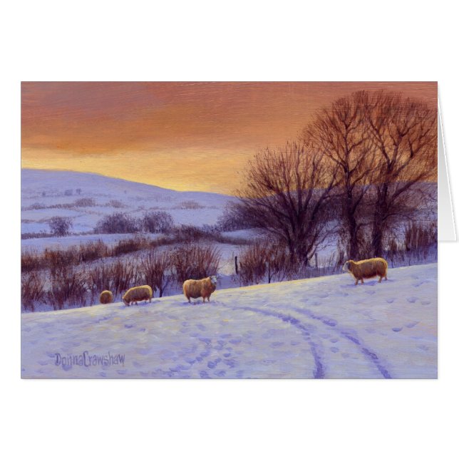 Neige II de soirée par Donna Crawshaw (Devant horizontal)