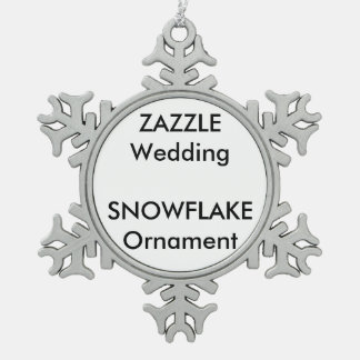 Neige Ornement fait sur commande de décoration de flocon