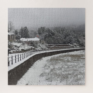 Neige Sur Le Puzzle Du Prom Jigsaw
