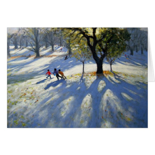 Neige tôt de parc de Markeaton (Devant horizontal)