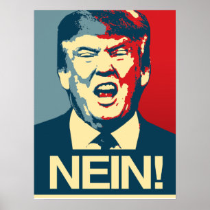 NEIN - Poster anti-Trump - Anti-Trump -
