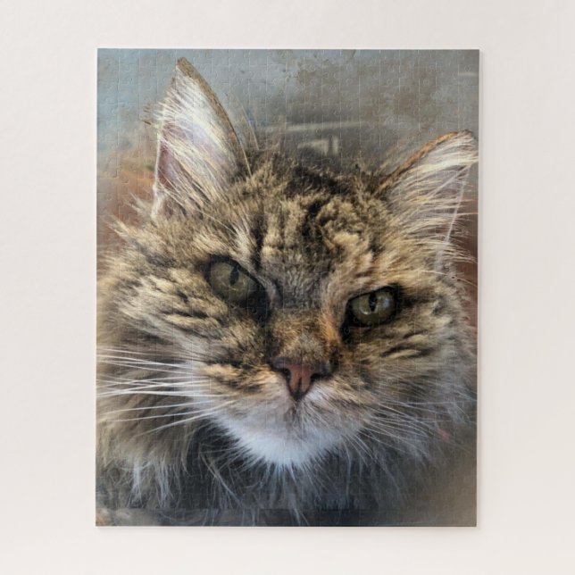 Nellie chat saisissant 26  puzzle (Vertical)