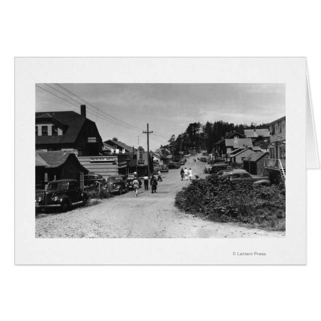 Nelscott, Oregon Town View Ocean Front Cottages (Devant horizontal)