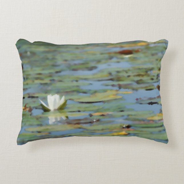 Nénuphar  Lake Flower Coussin (Devant)