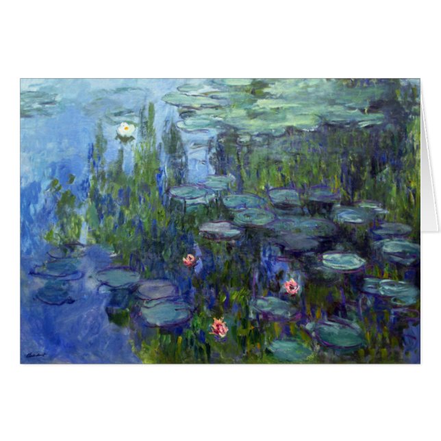 Nénuphars, Claude Monet (Devant horizontal)