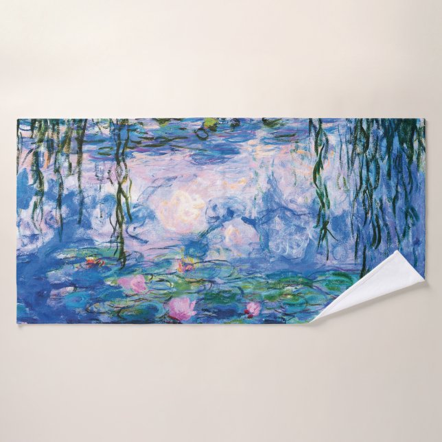 Nénuphars par Claude Monet (Serviette de bain)