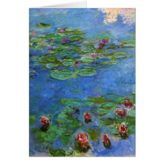 Nénuphars rouges, Claude Monet