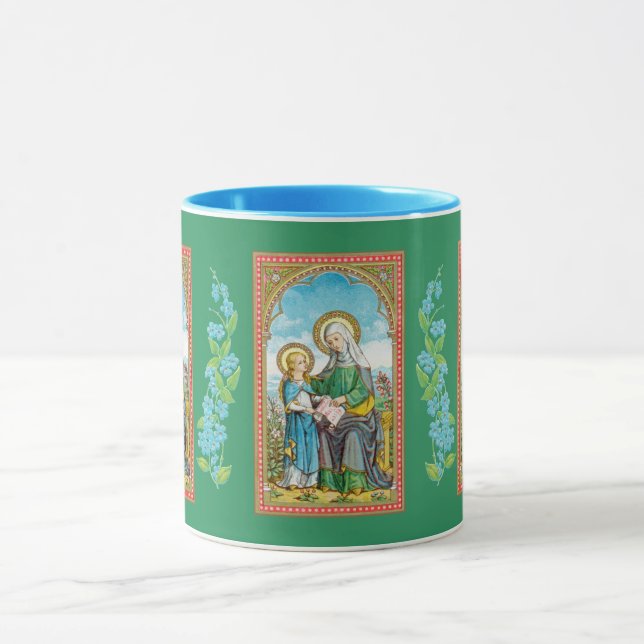 NeoGothic St. Anne and Young Mary (SAU 29) Mug (Centre)