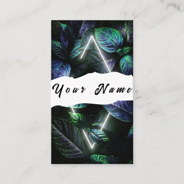 Neon Carte de visite (Devant)