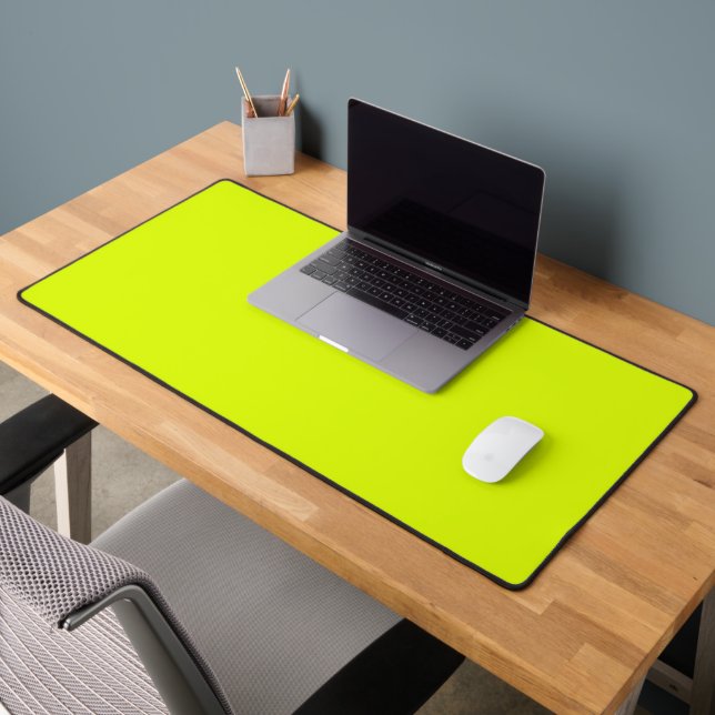 Neon Chartreuse couleur solide | Classique (Bureau 2)
