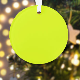 Neon Chartreuse couleur solide Couleur tendance
