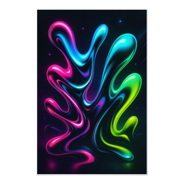 Neon Dreams II Posters & Prints (Devant)