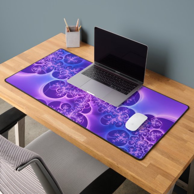 Neon Electric Purple Fractal Bubble (Bureau 2)
