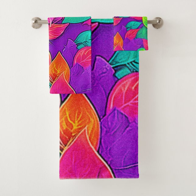 Neon Feuilles : Flux de dessin (En situation)