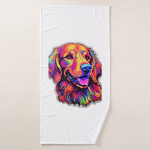Neon Golden Retriever