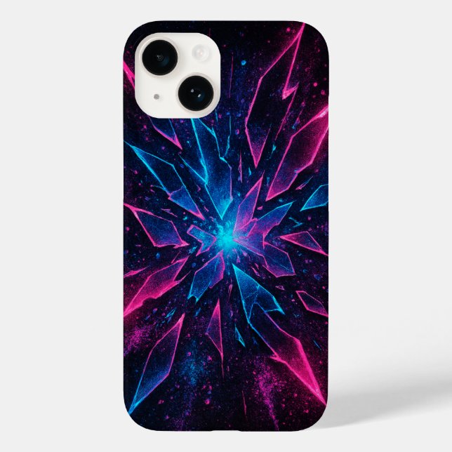 Neon Graffiti coque iphone - Vêtements de rue urba (Verso)