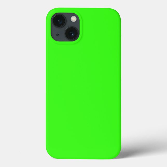 Neon Green Tough Xtreme iPhone X Coque (Verso)