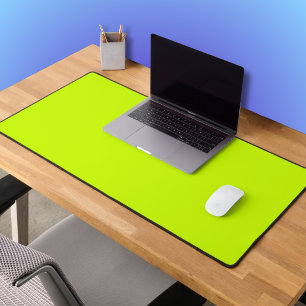 Neon Lime Jaune Couleur Solide   Classique