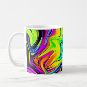 Neon Liquid Marble Mug