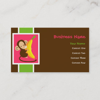 Neon Monkey Cartes de visite