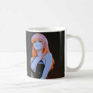 Neon Night Diva — Mug Anime Fille & Tramway