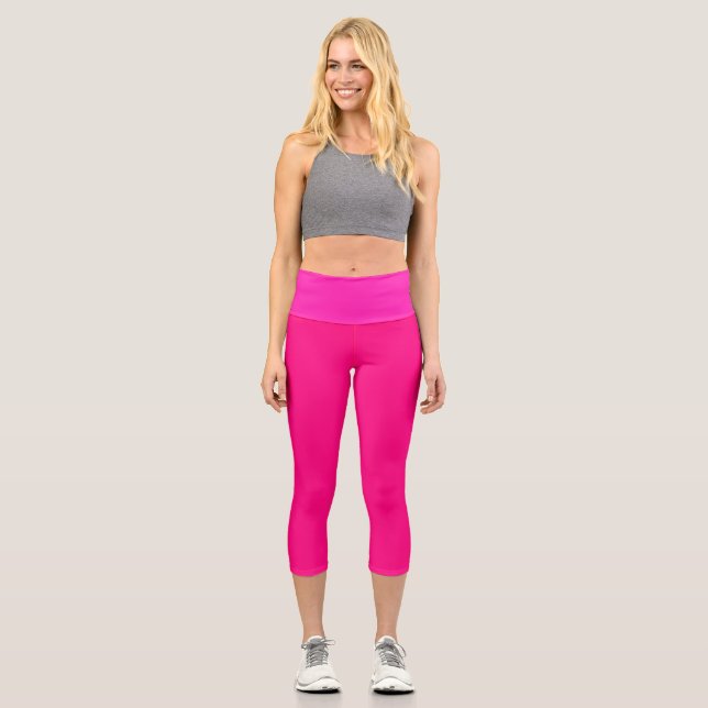 Neon Pink Funky Leggings (Recto)