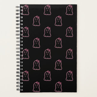 Neon Pink Ghosts